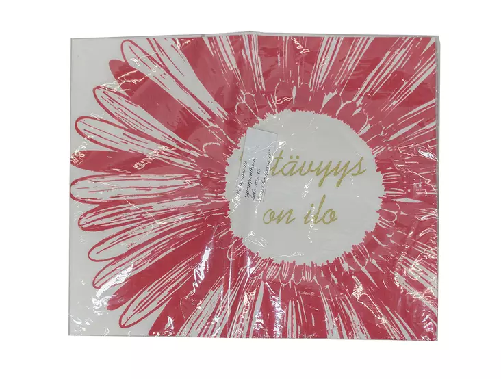 ystavyysoniloa_tyynyliina_punainen_kuva1.jpg - Käytetyt Liinavaatteet - A00000780 - 1