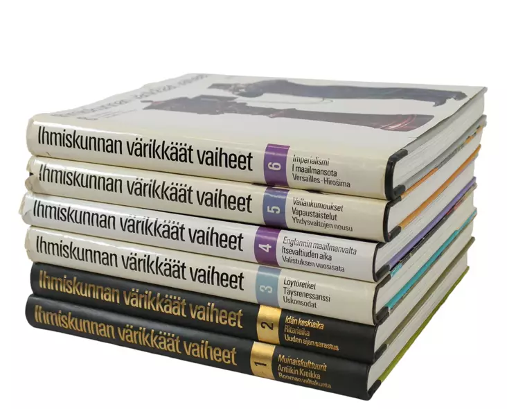 Ihmiskunnan_värikkäät_vaiheet_1-6.png - Tietokirjat ja oppaat - A00000571 - 1