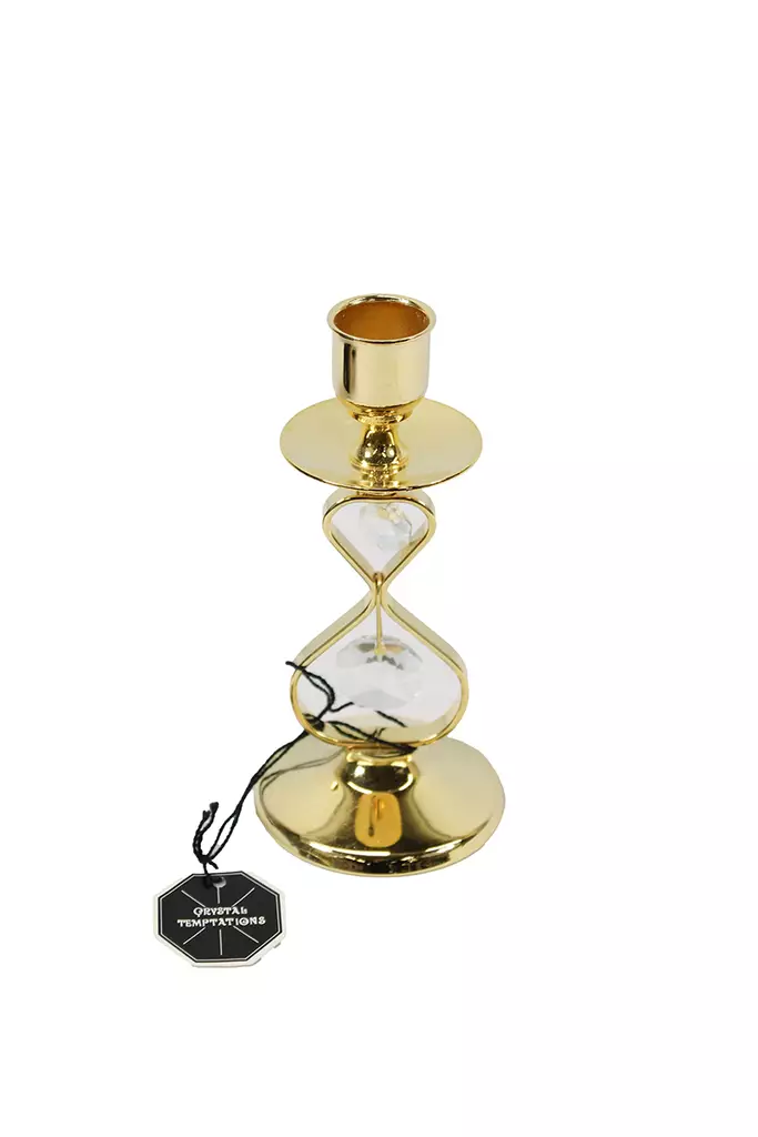 swarovski_crystals_kultainenkynttilanjalka_kuvatuotteesta_pidempimalli.jpg - Käytetyt Kynttilänjalat - A00000372 - 2