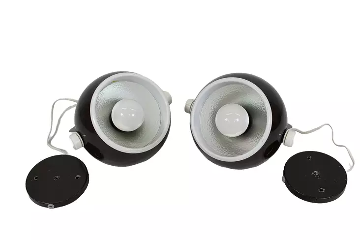 pallokattovalaisimet_ruskea_kuva1.jpeg - Käytetyt Kattovalaisimet - A00000633 - 1