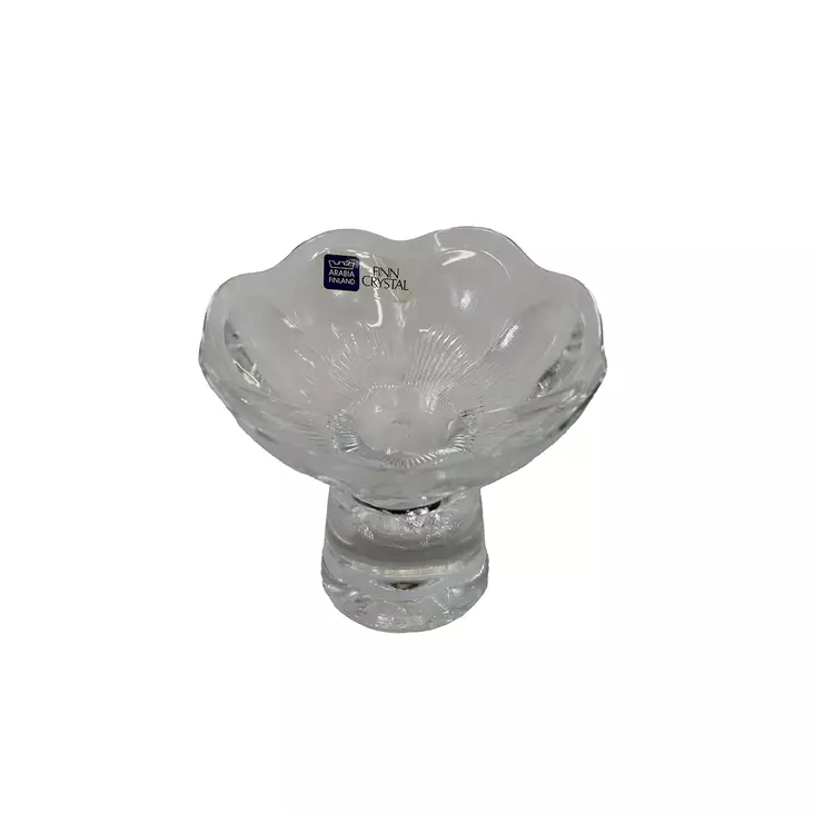 Arabia_Finncrystal_kruunukynttilan_jalka.jpg - Käytetyt Kynttilänjalat - A00000104 - 1
