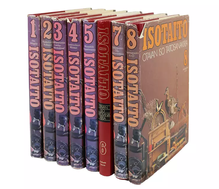 isotaito_otavan_iso_taitosanakirjat_1-8_kuva1.jpg - Tietokirjat ja oppaat - A00000534 - 1