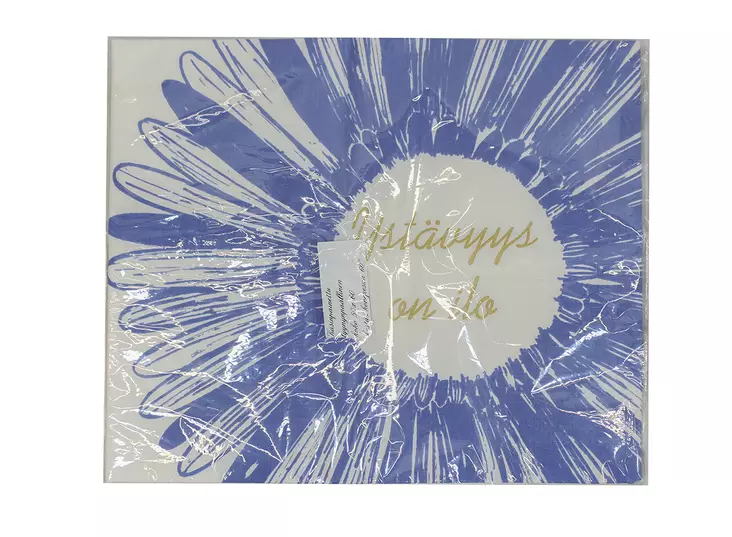 ystavyysoniloa_tyynyliina_sininen_kuva1.jpg - Käytetyt Liinavaatteet - A00000774 - 1