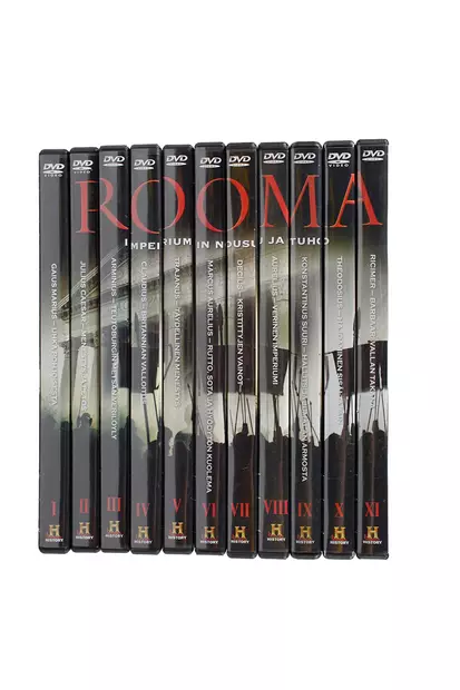 Rooma_DVD_kokoelma_kuva2.jpg - Käytetyt DVD-levyt - A00000596 - 1