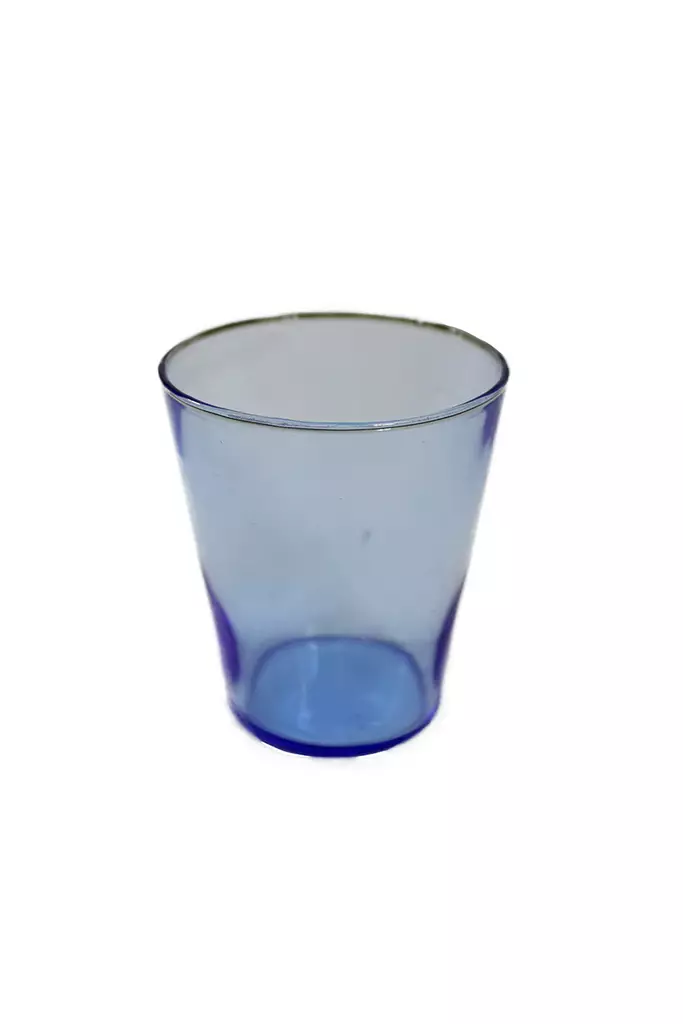 Riihimaki_Viola_sininen_juomalasi.jpg - Käytetyt Juomalasit - A00000436 - 1