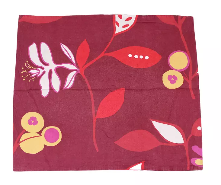 finlayson_tyynynpaalinen_kukka_punainen.jpg - Käytetyt Liinavaatteet - A00000626 - 1