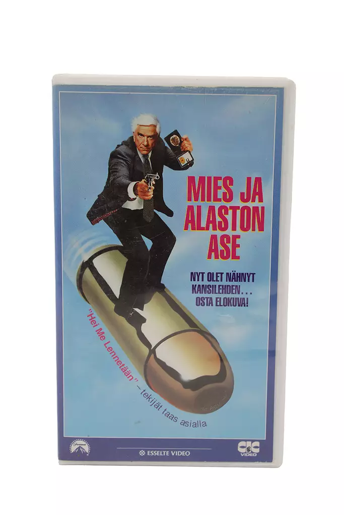 Mies_ja_alaston-ase_1_VHS.jpg - Käytetyt VHS-kasetit - A00000388 - 1