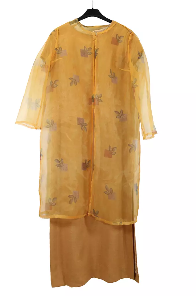 mekko_oranssi.jpg - Käytetyt Naisten mekot ja hameet - A00001018 - 1