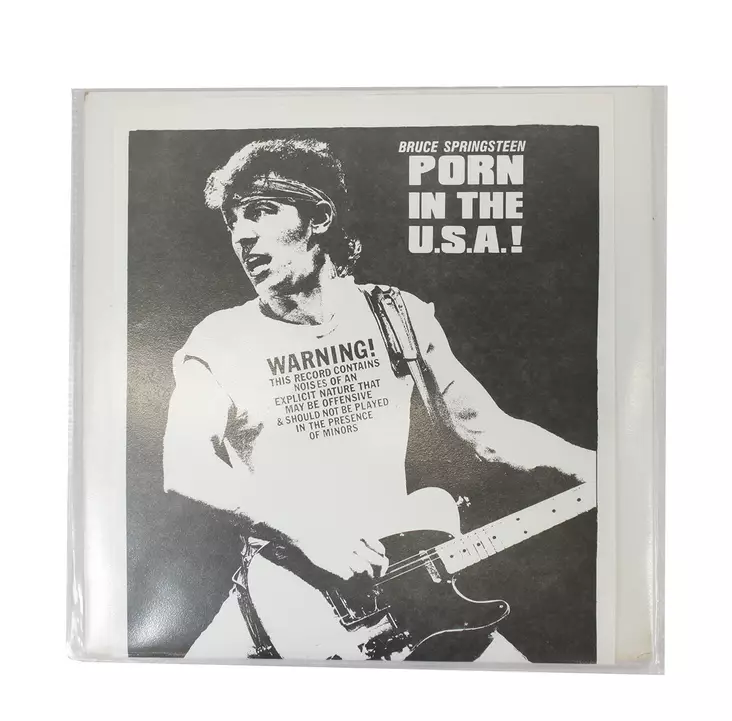 BruceSpringsteen_pornintheu.s.a!_LP_etukansi.jpg - Musiikki- ja elokuvakirjat - A00000049 - 1