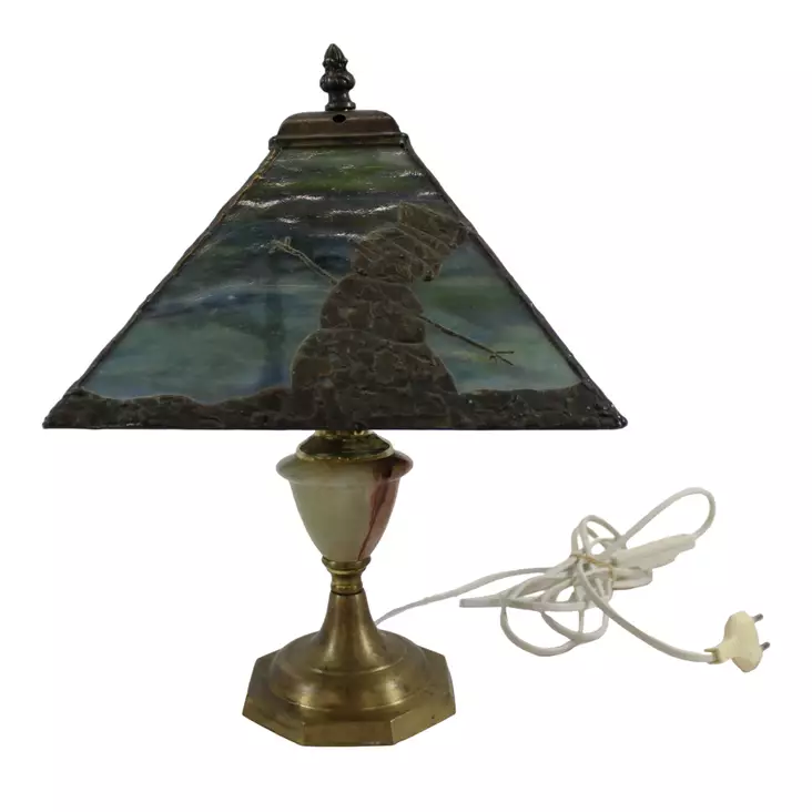 Lumiukko_poytavalaisin.jpeg - Käytetyt Pöytävalaisimet - A00000229 - 1