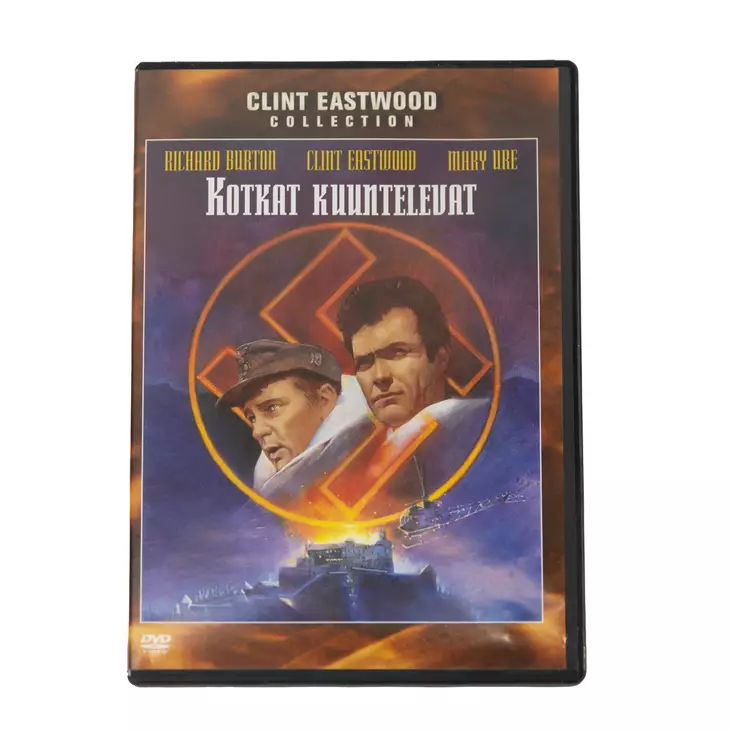 clint_eastwood_kotkatkuuntelevat_DVD_etukansi.jpg - Käytetyt DVD-levyt - A00000069 - 1
