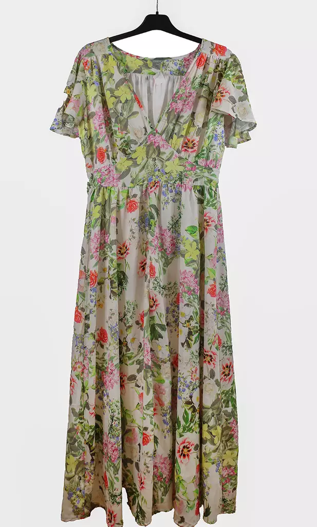 lindex_kukkamekko_kuva1.jpg - Käytetyt Naisten mekot ja hameet - A00001609 - 1